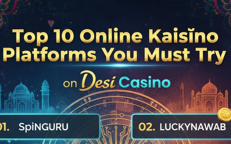Top 10 Online Kaisīno Platforms You Must Try on Desi Casino featured image
